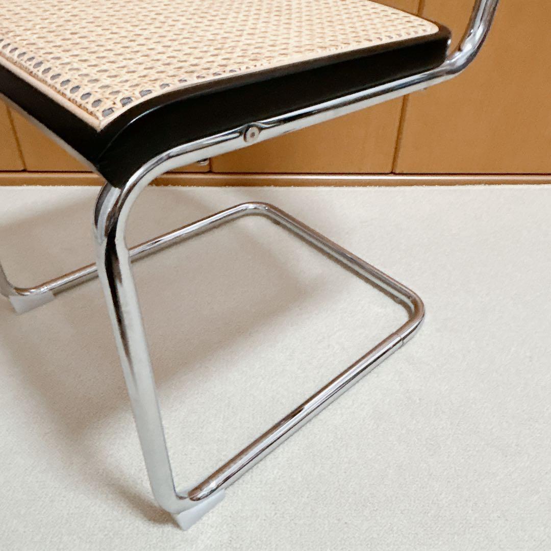 ●美品【チェスカチェア】●マルセル・ブロイヤー　リプロダクト品　名作チェア