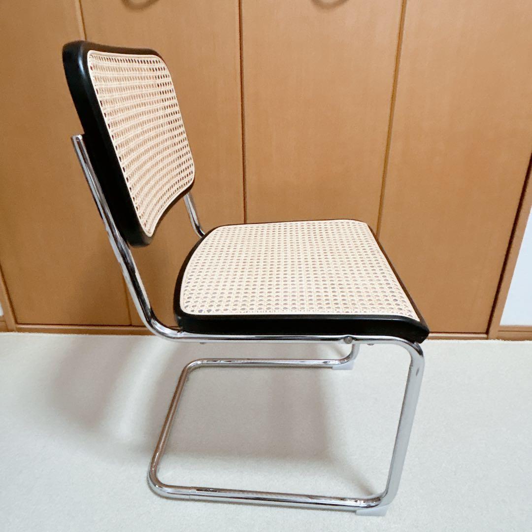 ●美品【チェスカチェア】●マルセル・ブロイヤー　リプロダクト品　名作チェア