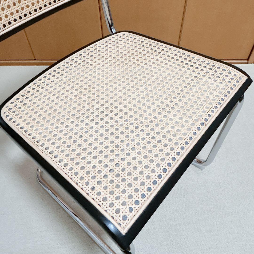 ●美品【チェスカチェア】●マルセル・ブロイヤー　リプロダクト品　名作チェア