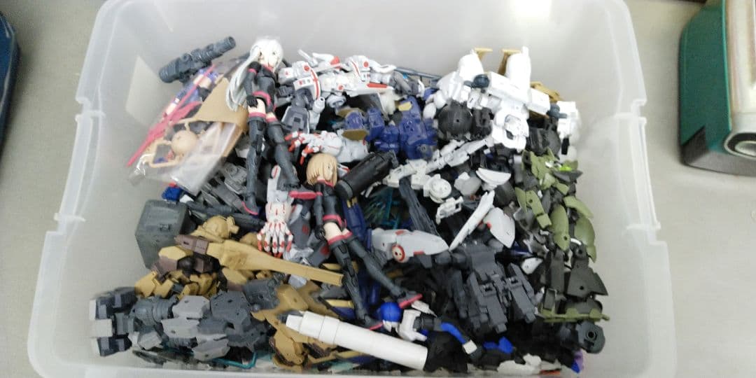 【商品説明要確認】30MM系 本体組み立て済み&パーツセット(一部未開封あり)