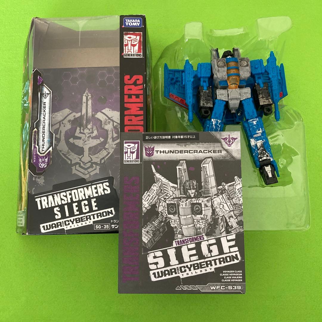 SG-35 サンダークラッカー　トランスフォーマー　シージ　タカラトミー