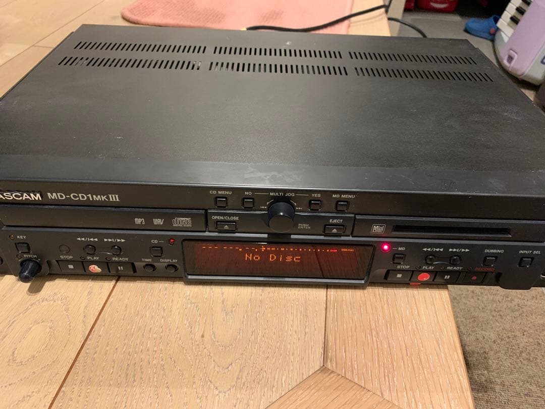(動作品)TASCAM MD-CD1mkIII CD・MDプレーヤー