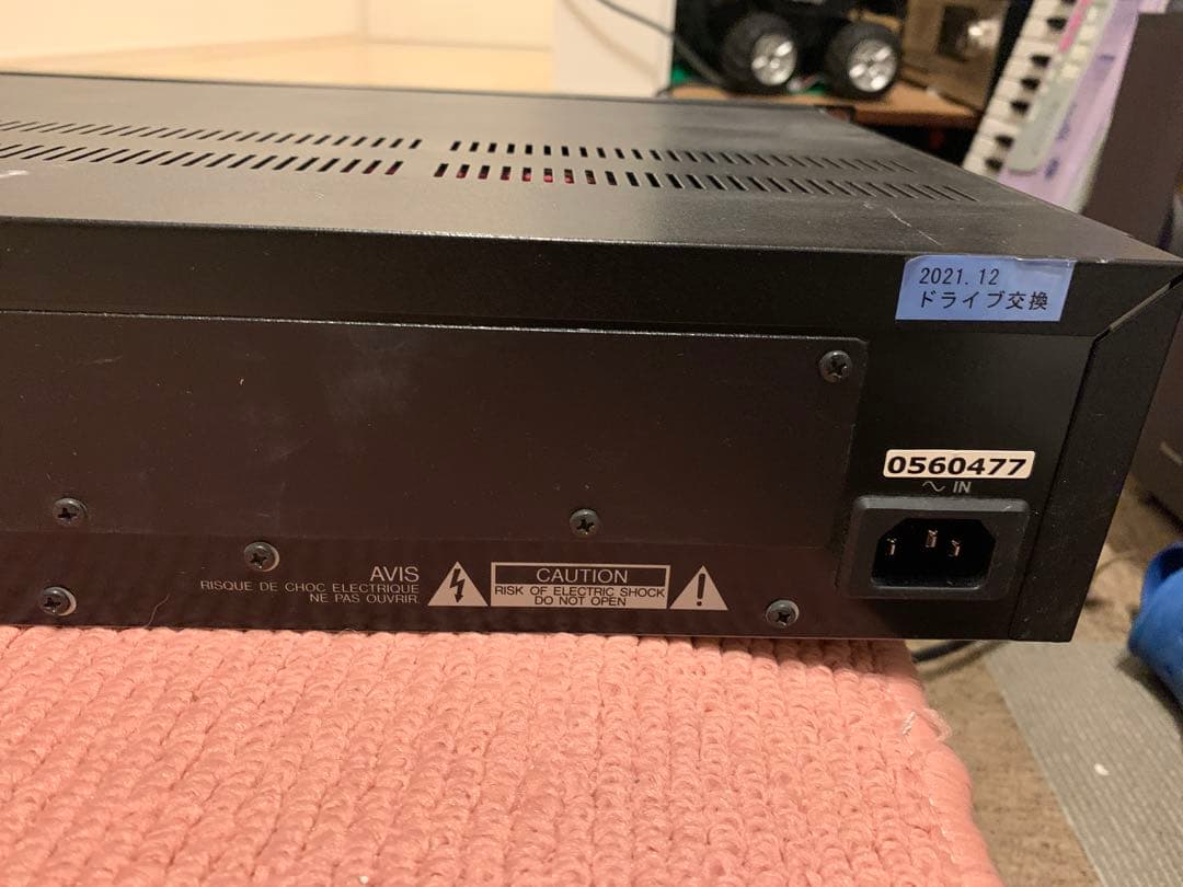 (動作品)TASCAM MD-CD1mkIII CD・MDプレーヤー