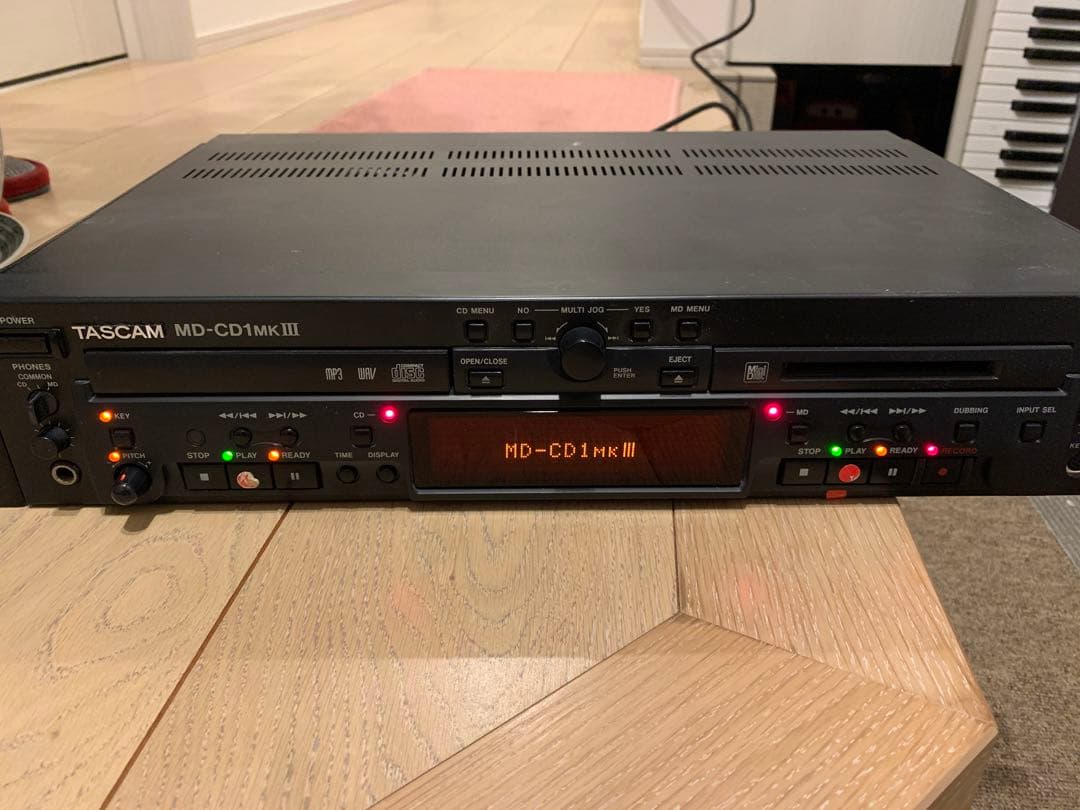 (動作品)TASCAM MD-CD1mkIII CD・MDプレーヤー