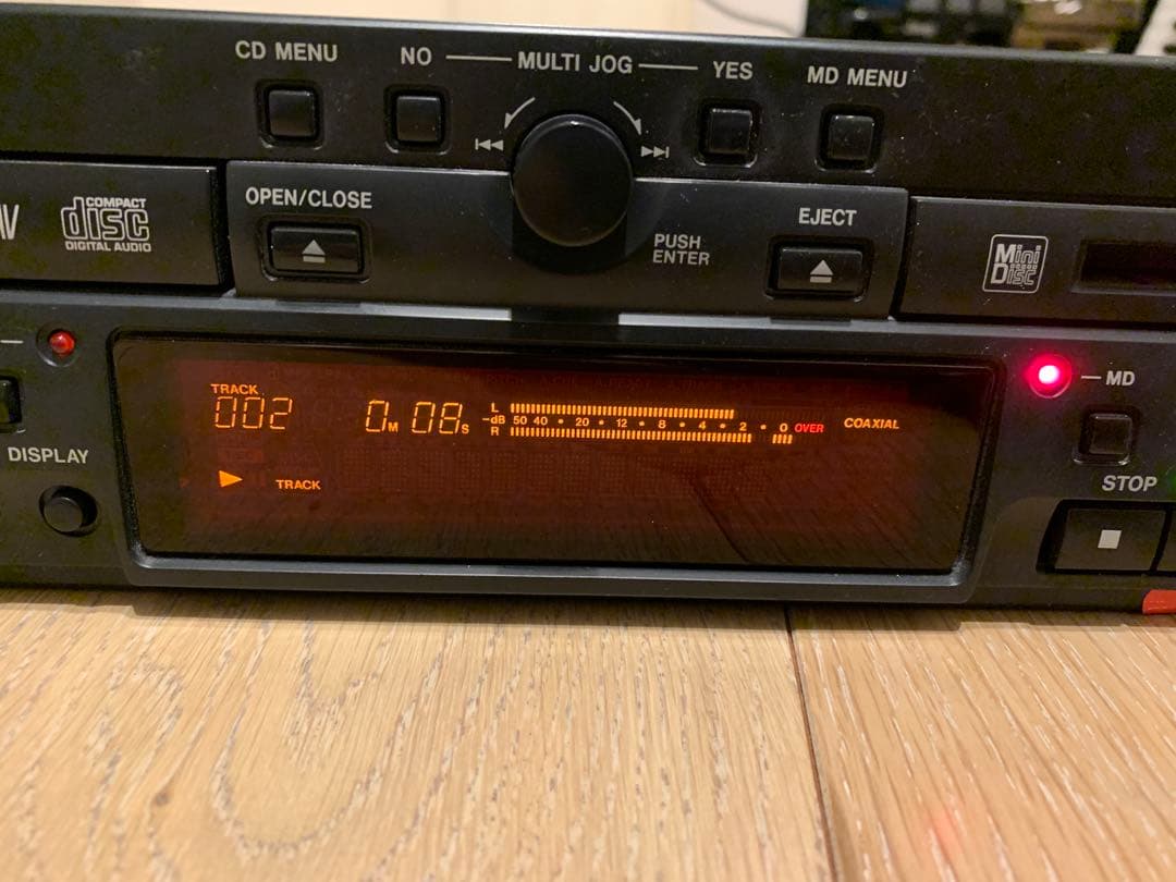 (動作品)TASCAM MD-CD1mkIII CD・MDプレーヤー