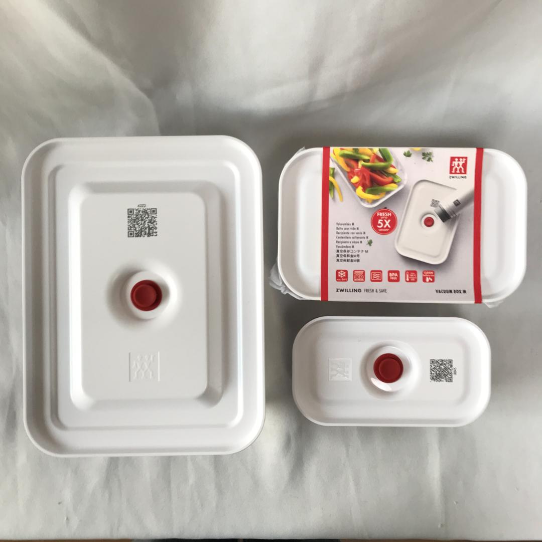 【新品未使用】ツヴィリング 　フレッシュ&セーブ　真空ガラスコンテナ　C