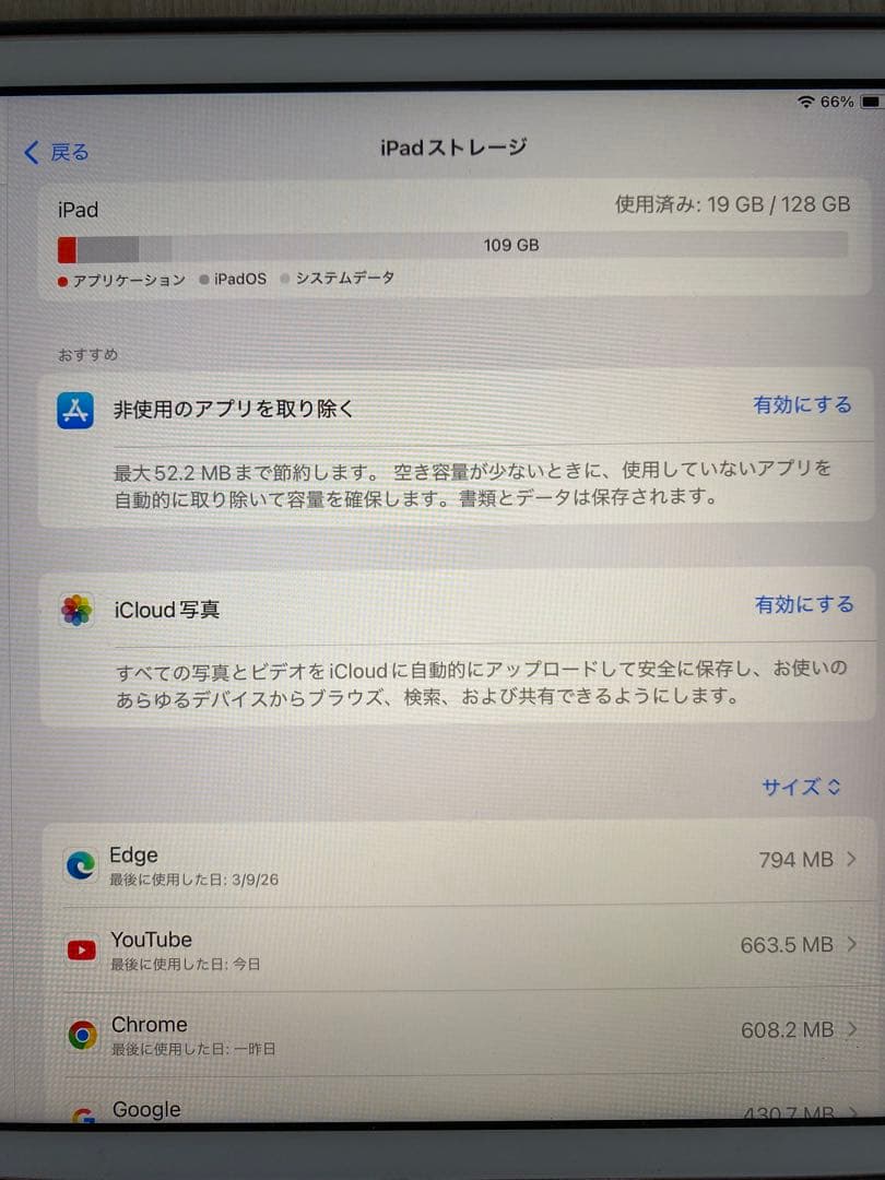 iPad 10.2インチ ゴールド カバー付き