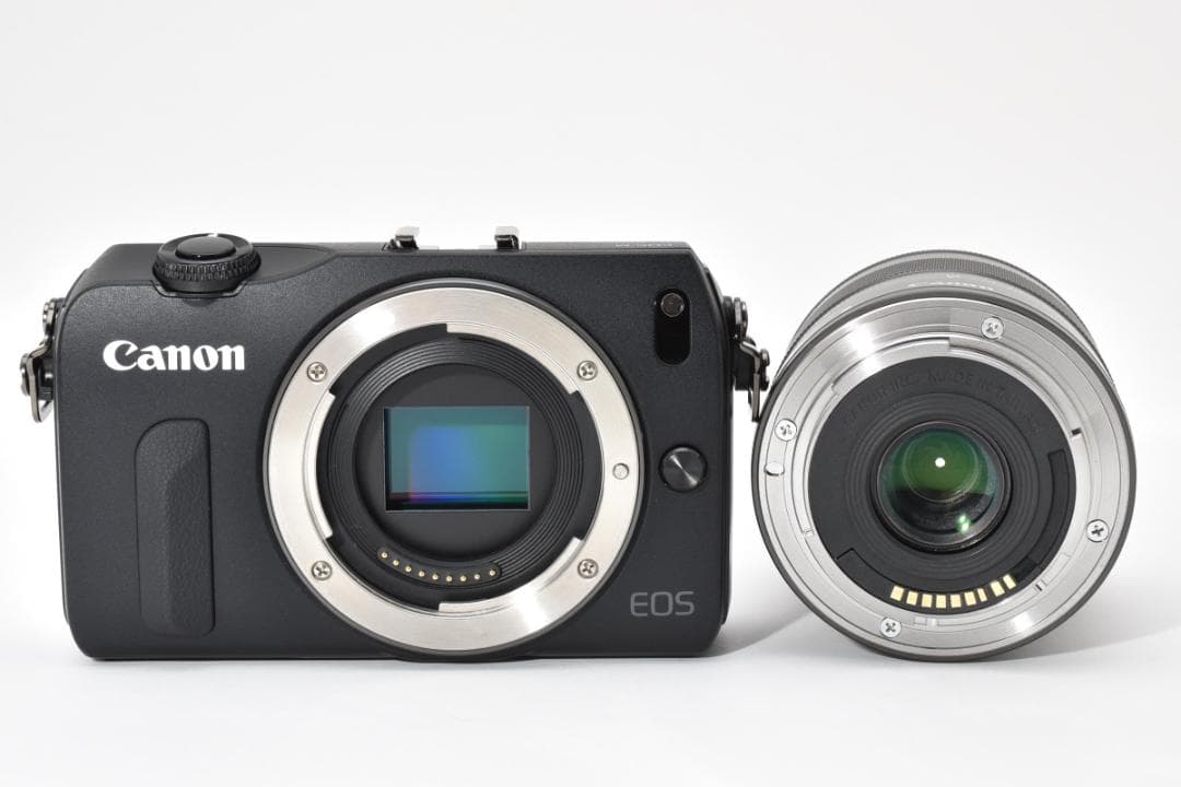 ■ 美品 ■ キヤノン　Canon EOS M レンズセット 安心の動作確認済品
