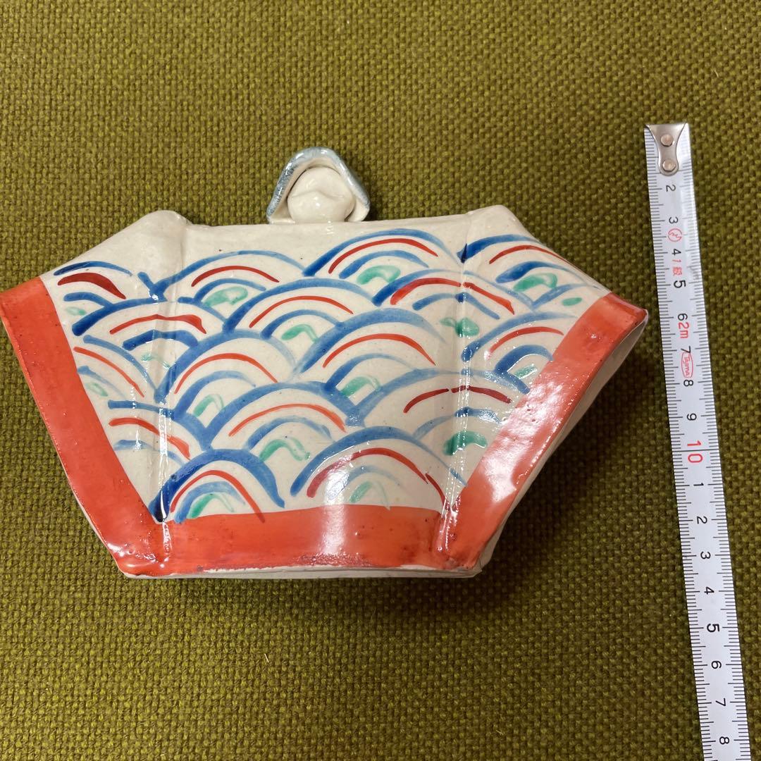 【美品】ひな祭り 陶器製 雛人形セット　九谷焼