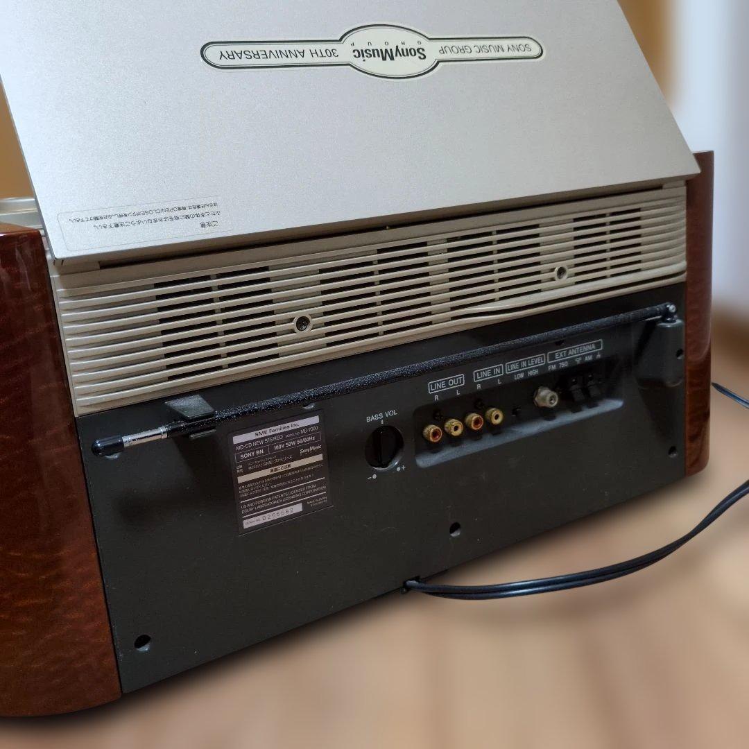 Sony MD/CDラジオ 30周年記念モデル