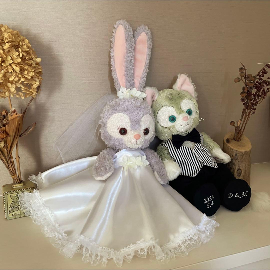 イニシャル靴付　ジェラトーニ　ステラルー　ウエディング　コスチューム　結婚式衣装