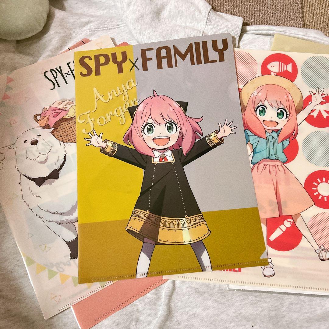 SPY×FAMILY まとめ売り　フィギュア　クリアファイル　スパイファミリー