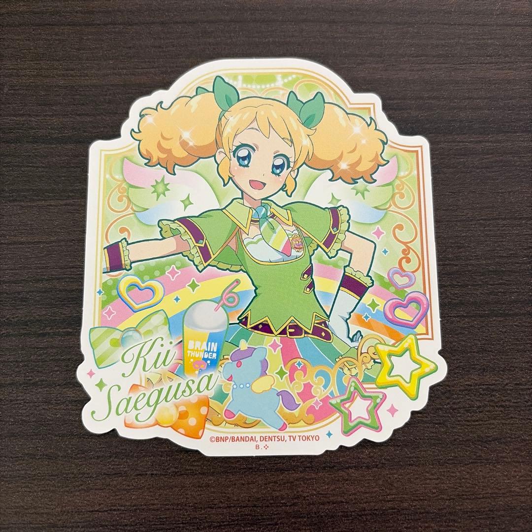 オールアイカツ！ダイカットステッカー　[セイラ・きい・そら・マリア]