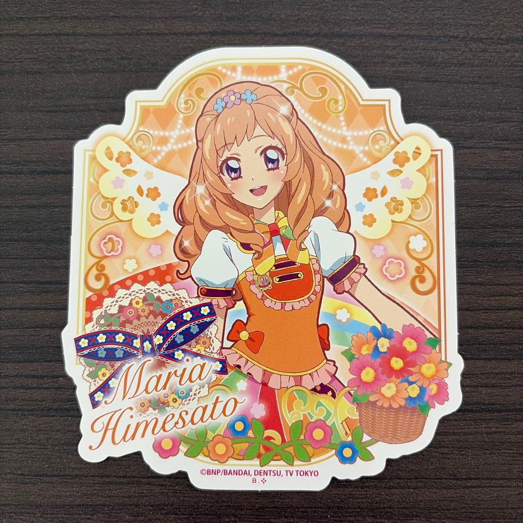 オールアイカツ！ダイカットステッカー　[セイラ・きい・そら・マリア]