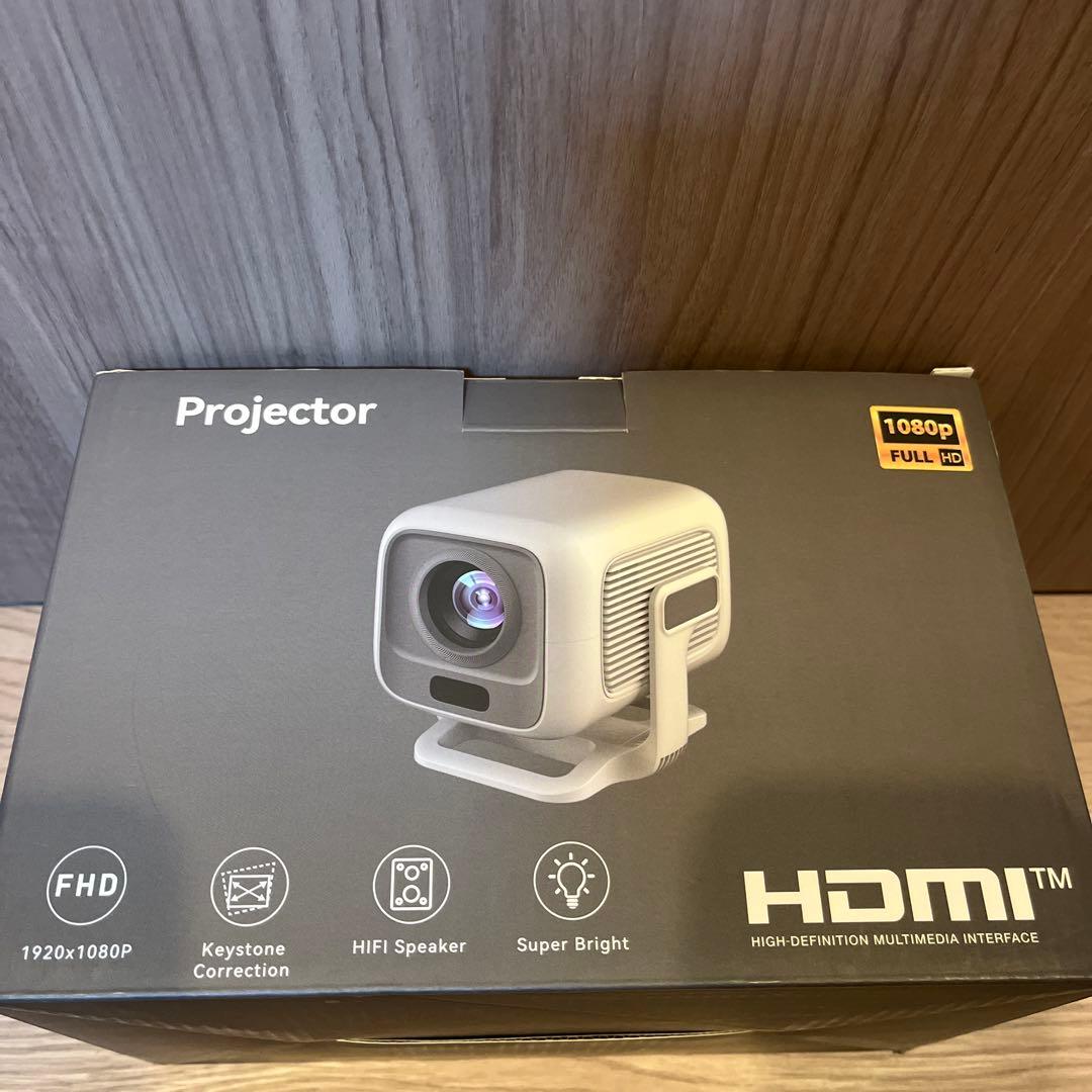 プロジェクターフルHD＆1080P・Android TV搭載 短焦点投影4K対応