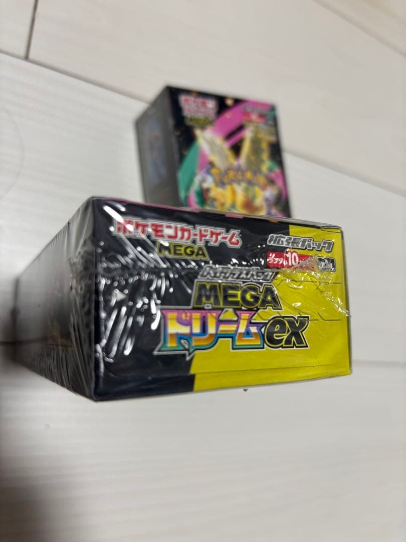 ポケモンカードMEGA ドリームEX 2ボックス　新品未開封　シュリンク付き
