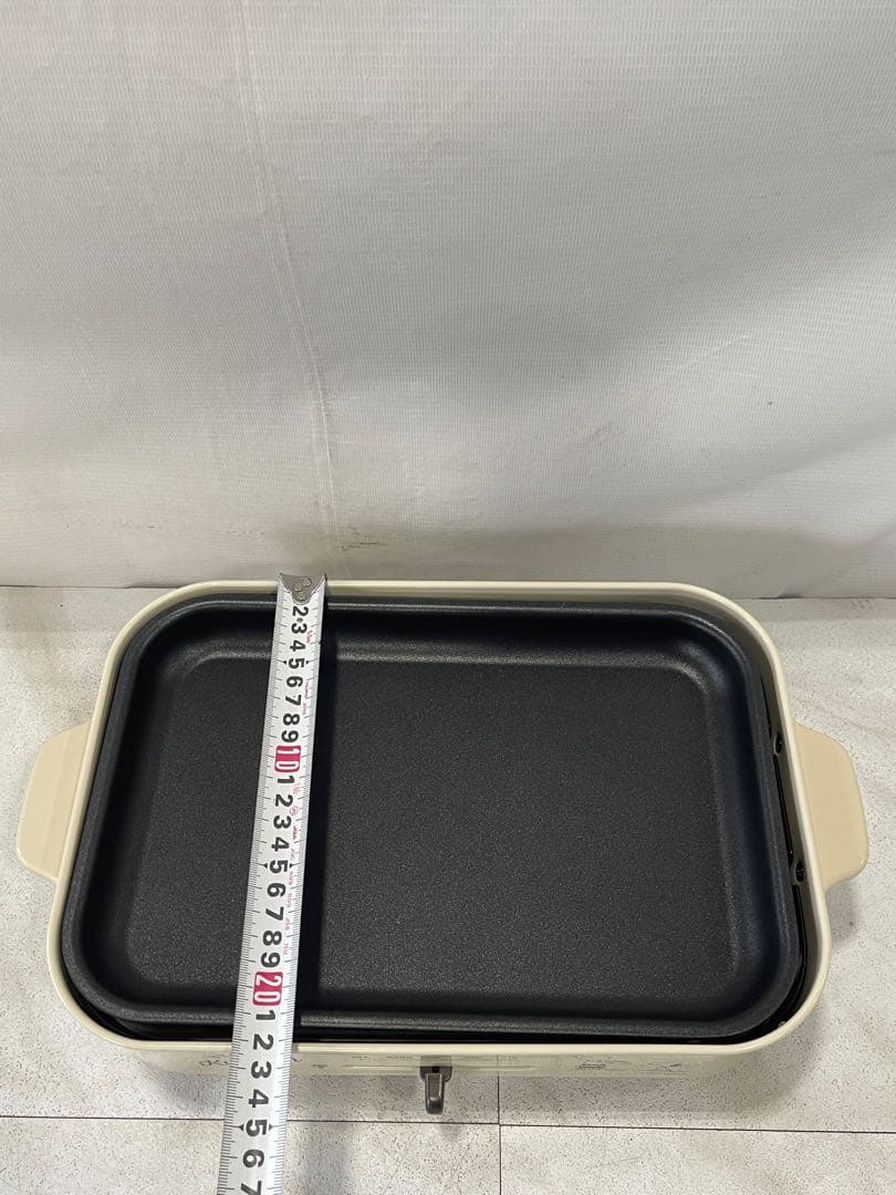 八3783【未使用品】 BRUNO コンパクトホットプレート スヌーピー