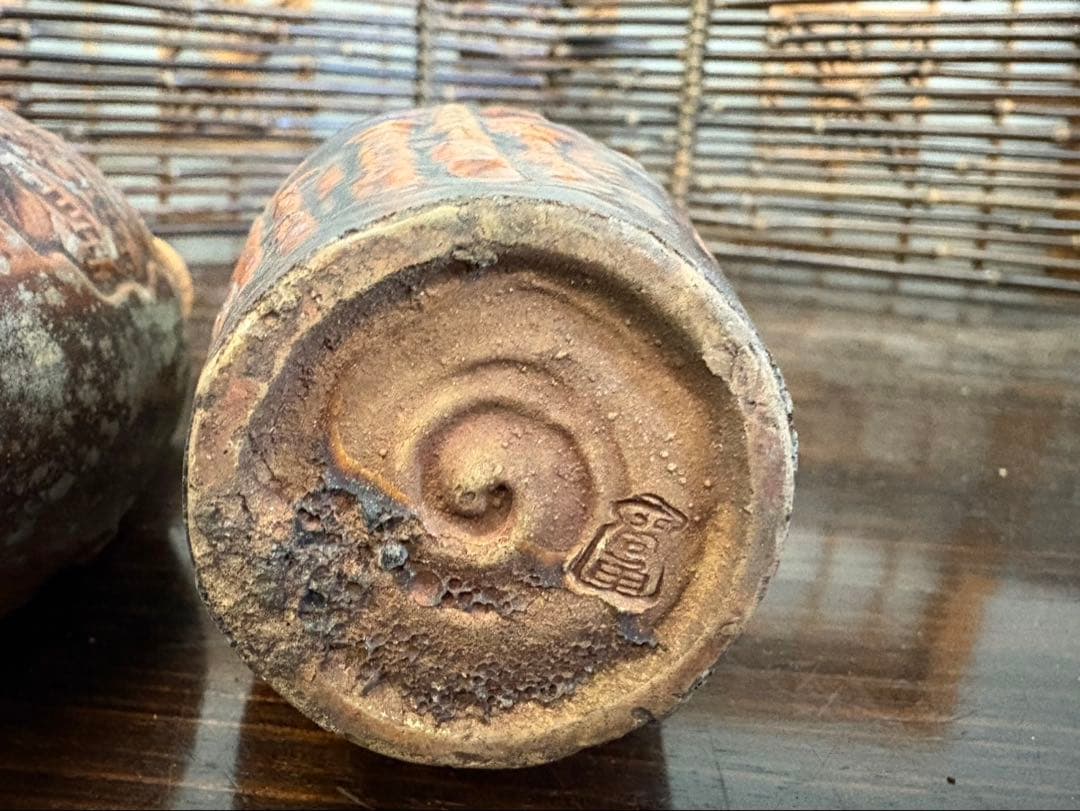 萬古焼　名工　酒器　恵比寿様　骨董品　アンティーク　縁起物