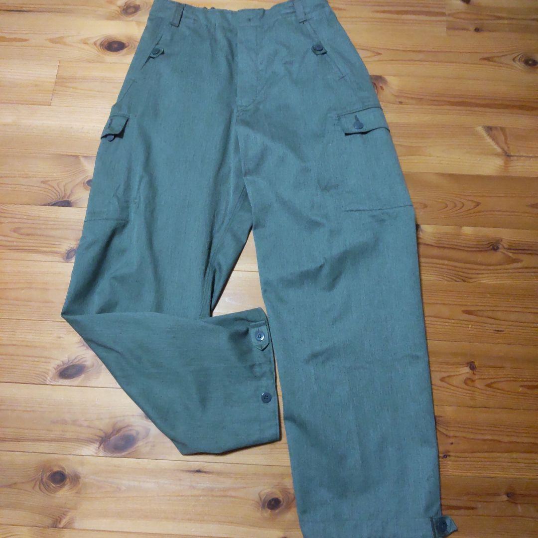 美品! レア物 東ドイツ軍 実物 戦闘服ほぼデッドストック 上下セットアップ