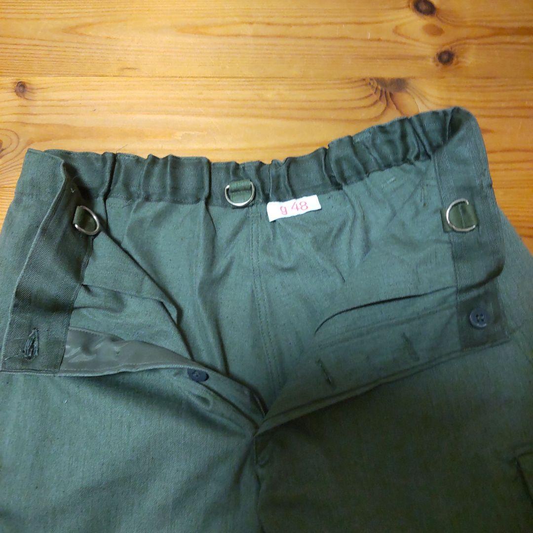 美品! レア物 東ドイツ軍 実物 戦闘服ほぼデッドストック 上下セットアップ