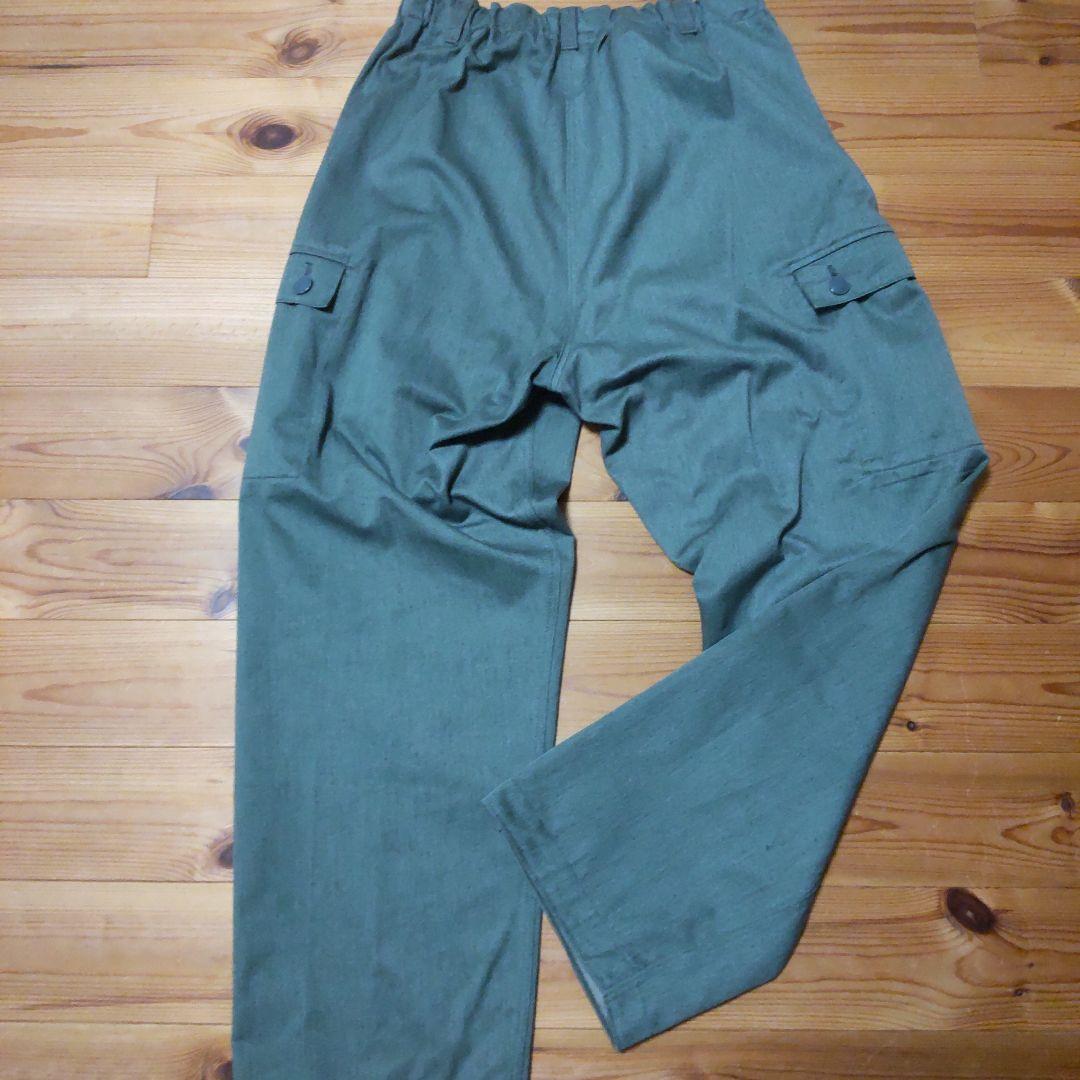 美品! レア物 東ドイツ軍 実物 戦闘服ほぼデッドストック 上下セットアップ