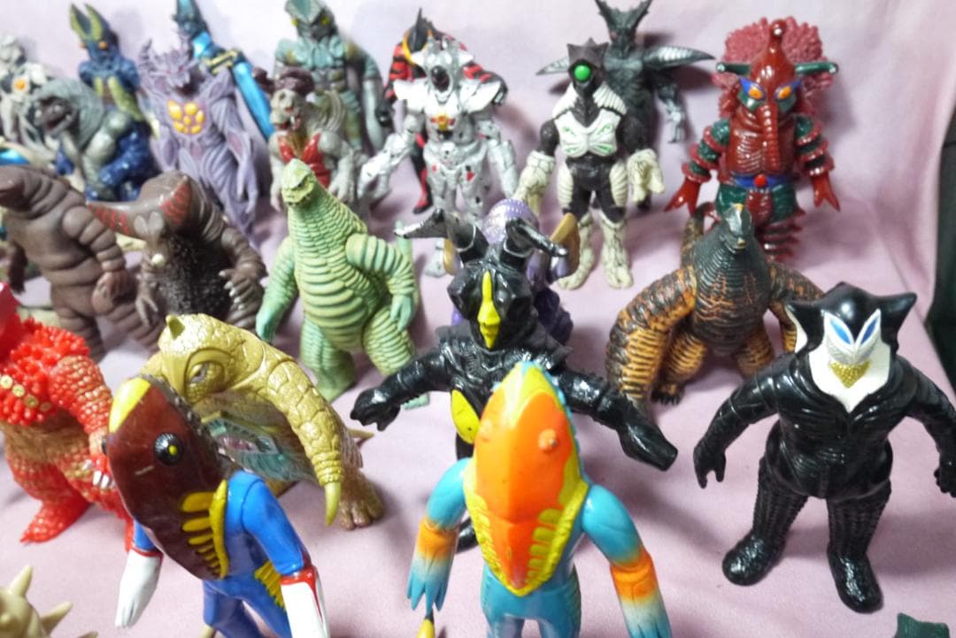 ウルトラ怪獣シリーズ　怪獣ソフビ　58体