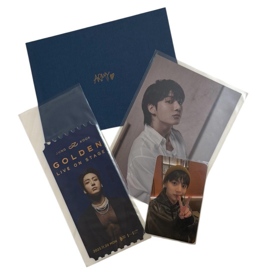 GOLDEN ショーケース ソンムル グク 美品 BTS ジョングク