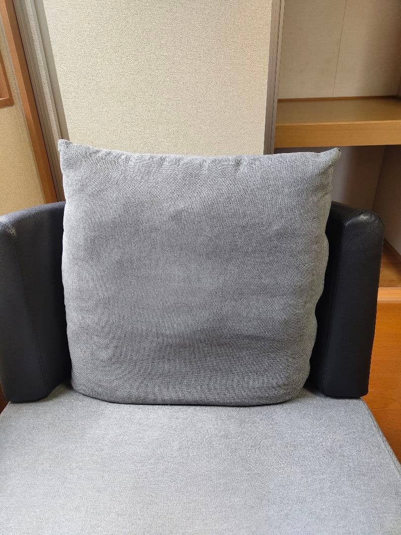 グレー 1人掛けソファ ニトリ　ポーション