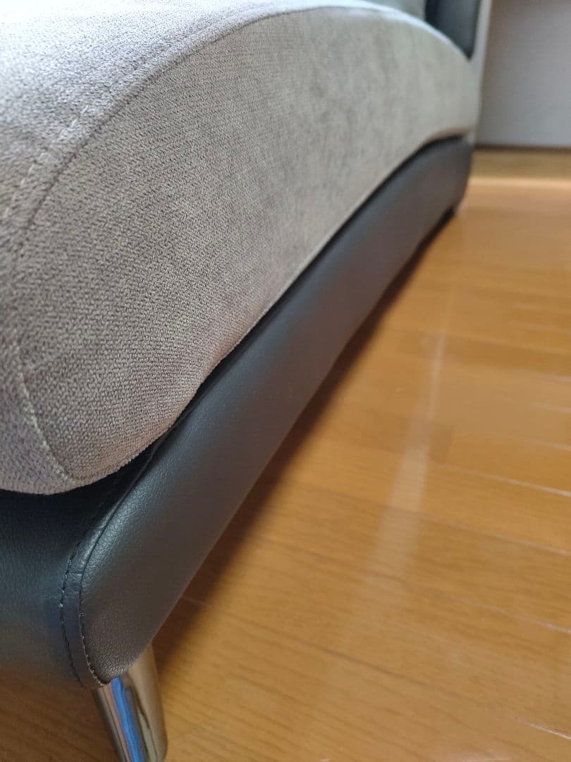 グレー 1人掛けソファ ニトリ　ポーション