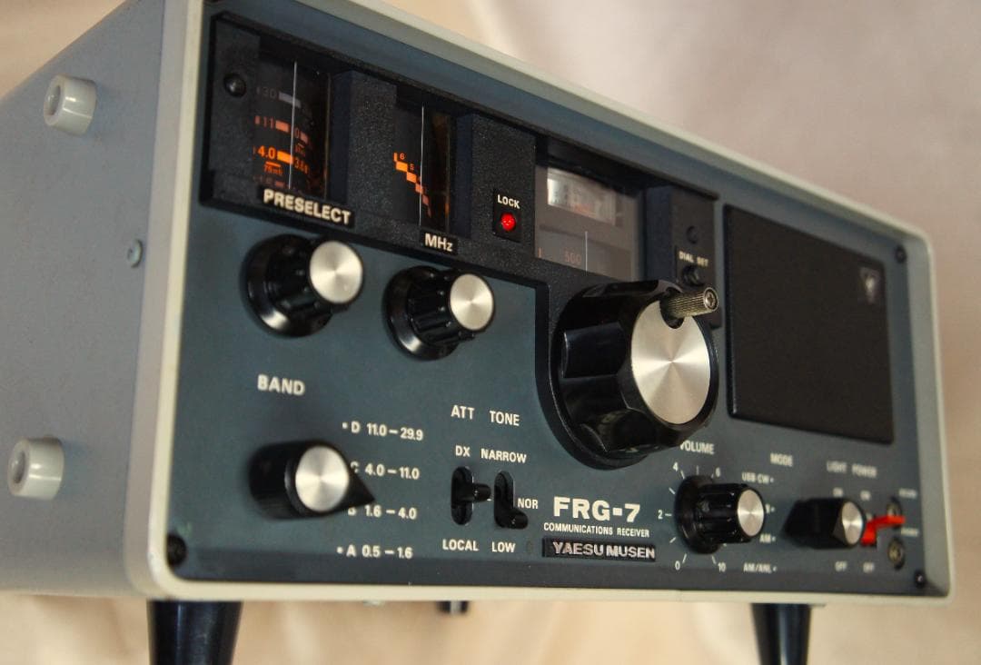 ☆綺麗☆受信整備品☆YAESUヤエス☆FRG-7☆BCLラジオ☆通信型受信機☆