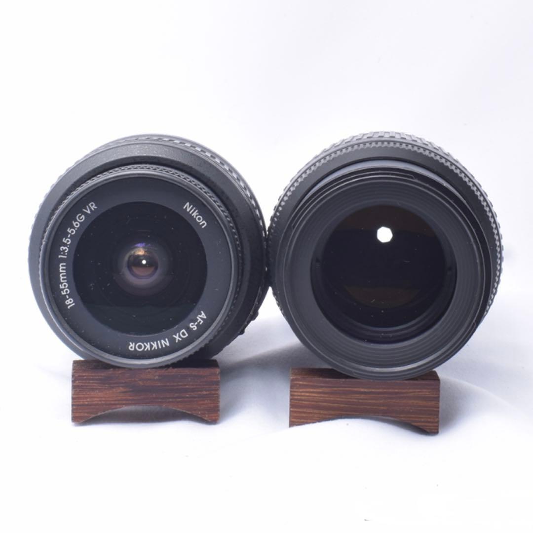 ❤️ニコン D70❤️入門機✨️手ぶれ補正Wレンズ✨️小型＆軽量⭐️一眼レフカメラ⭐️
