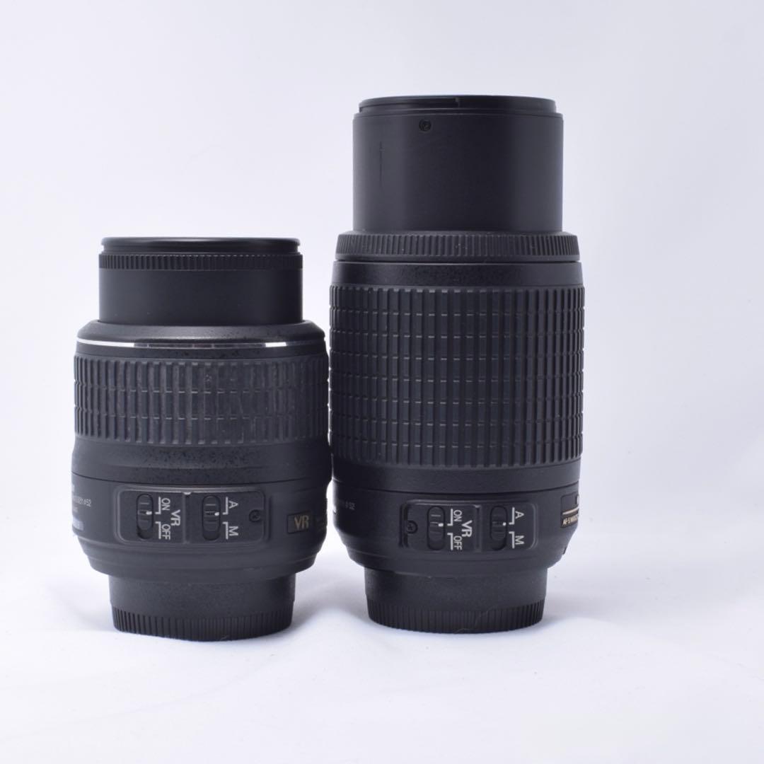 ❤️ニコン D70❤️入門機✨️手ぶれ補正Wレンズ✨️小型＆軽量⭐️一眼レフカメラ⭐️