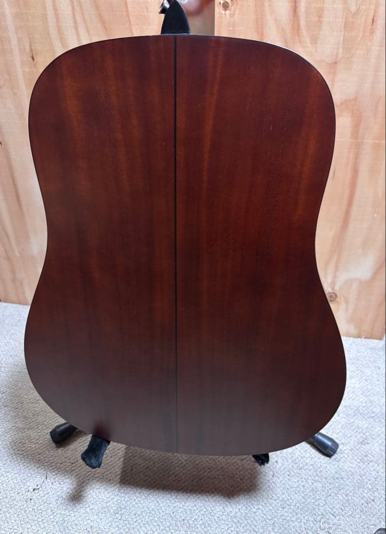 トップ単板　SX アコースティックギター 未使用リペア済品/純正ケース付き