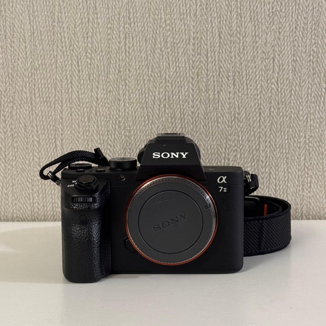 【プロカメラマン使用】SONY α7 II ミラーレス一眼 本体バッテリー4個付