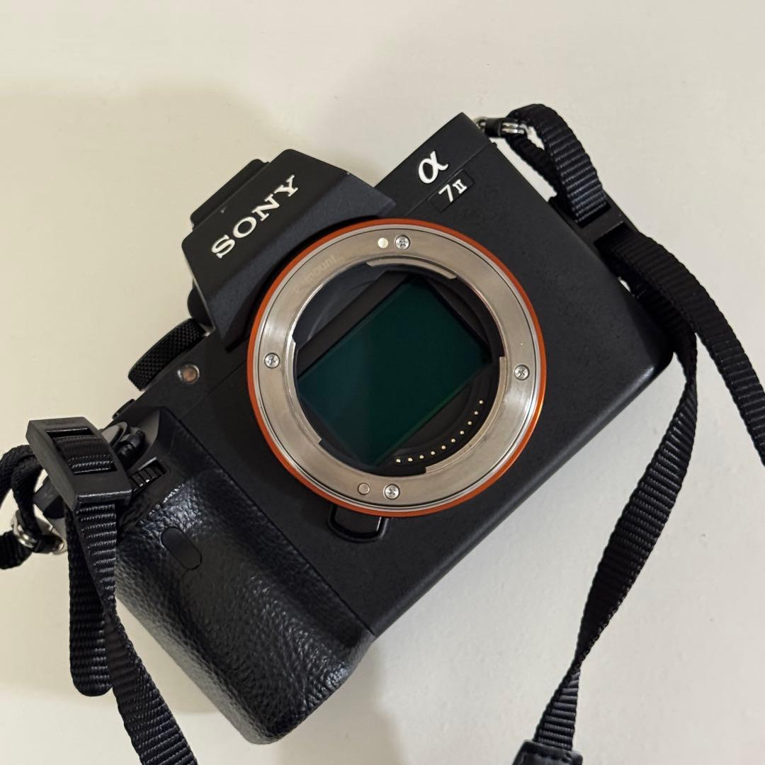 【プロカメラマン使用】SONY α7 II ミラーレス一眼 本体バッテリー4個付