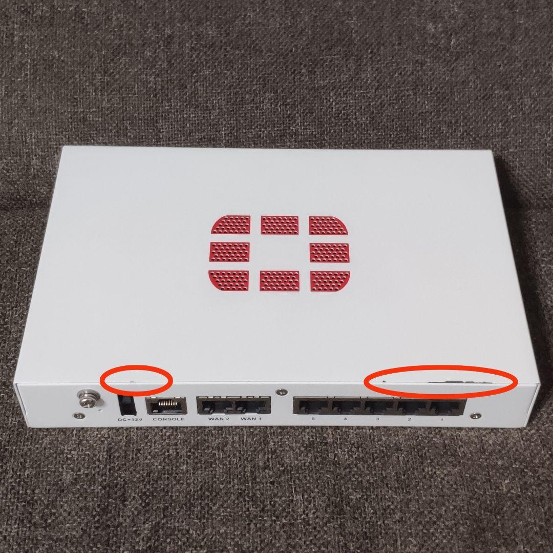 FortiGate 50E 2台セット