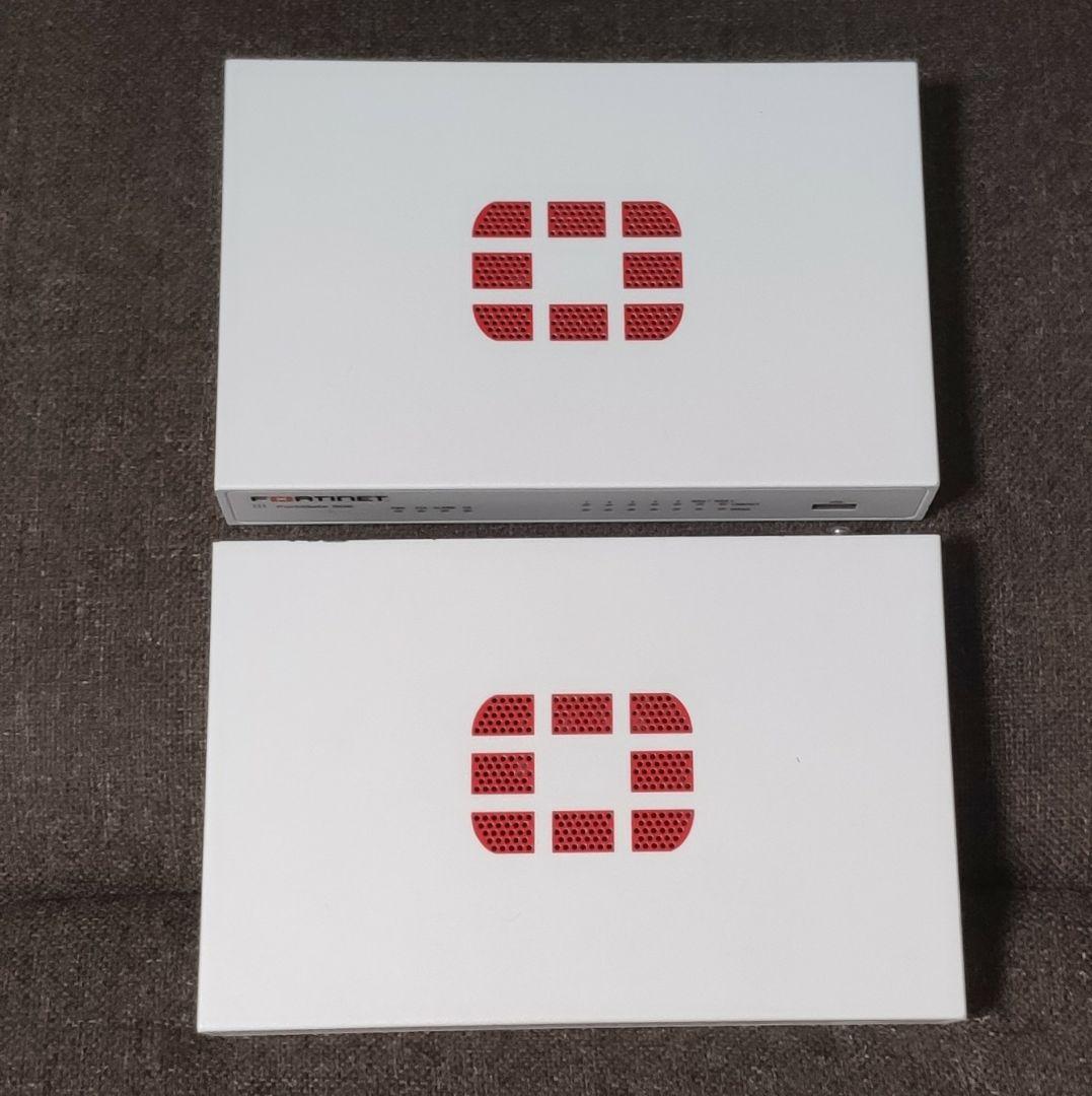 FortiGate 50E 2台セット