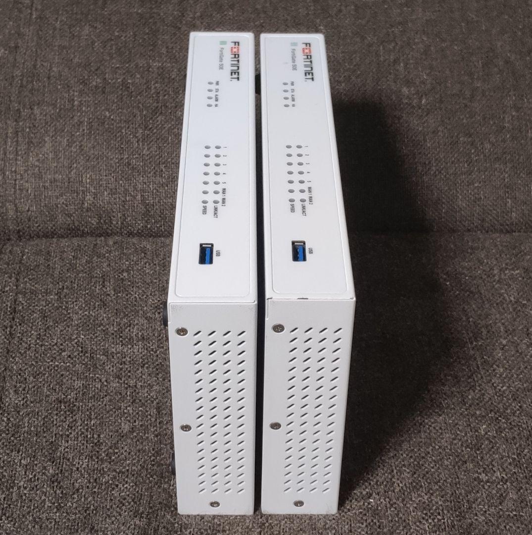 FortiGate 50E 2台セット