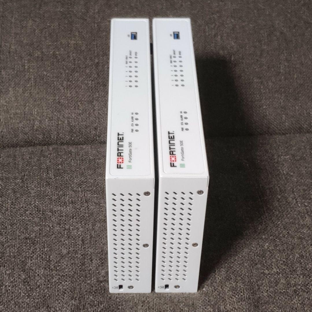 FortiGate 50E 2台セット