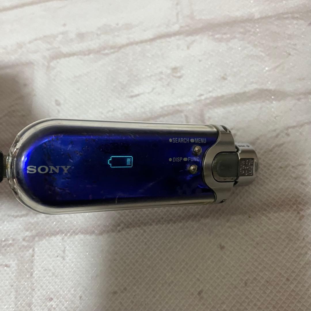 現状品　SONY WALKMAN NW-A605 クリップ付き　ブルー