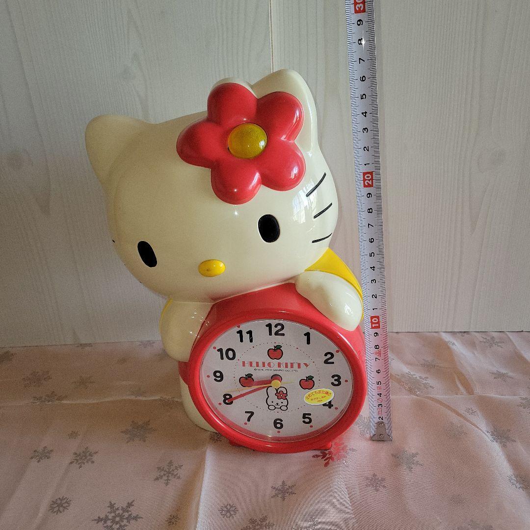 SANRIO ハローキティ　フィギュア型　目覚まし時計 平成レトロ