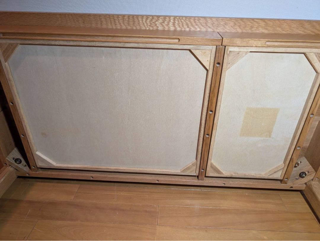 ■送料込■無印良品 木製デスク オーク材 110 事務 学習 勉強机 テーブル