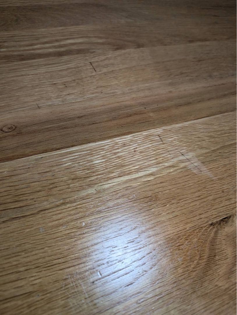 ■送料込■無印良品 木製デスク オーク材 110 事務 学習 勉強机 テーブル