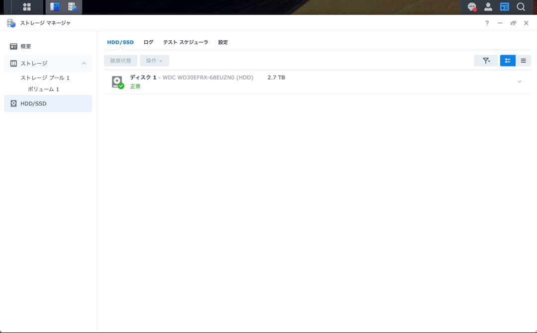 NAS｜Synology　DS216J｜HDD3TB