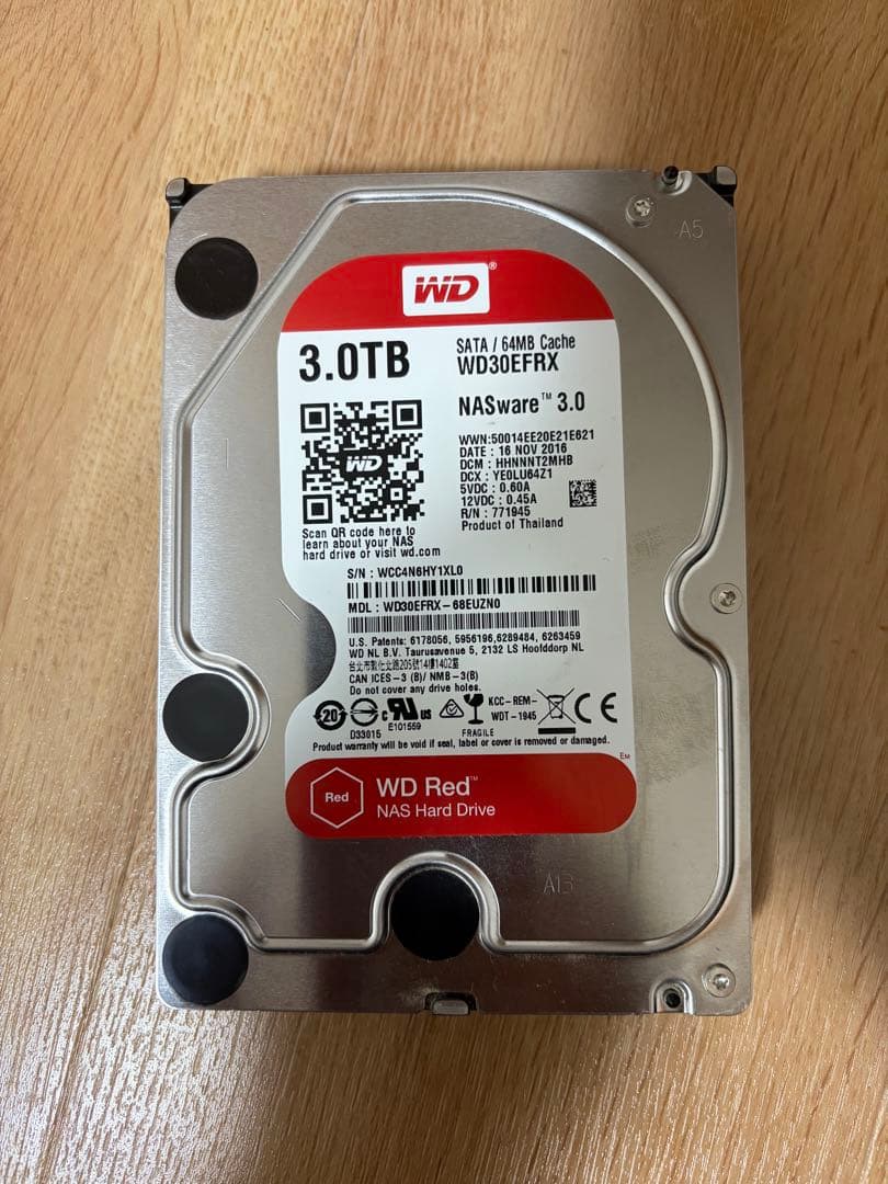 NAS｜Synology　DS216J｜HDD3TB
