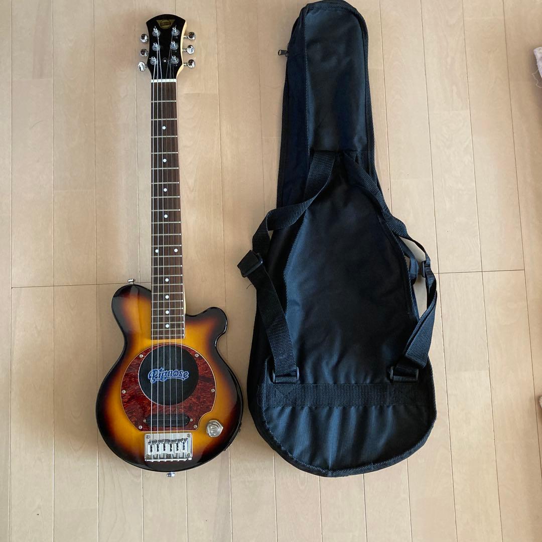 ピグノーズサンバースト ミニエレキギター