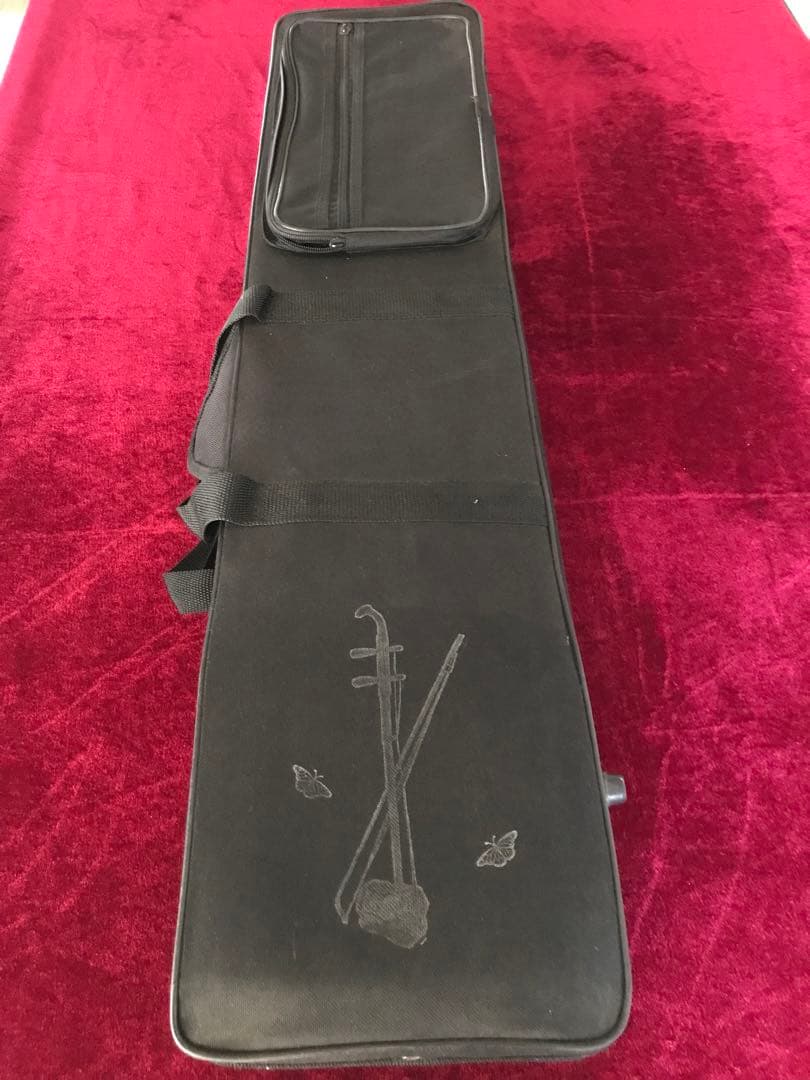 在庫処分・二胡★70%OFF★黒檀・錦蛇皮★新中古品★必需品揃い★10年保証