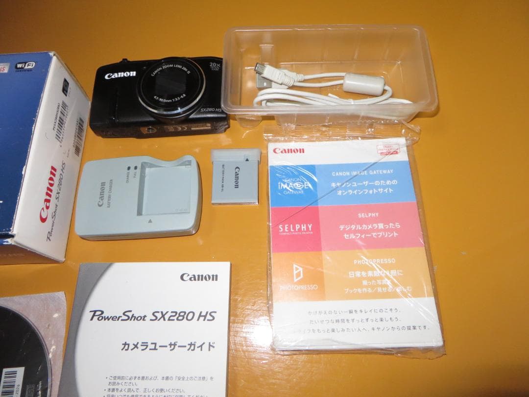 （ジャンク品）Canon PowerShot SX280 HS　一式