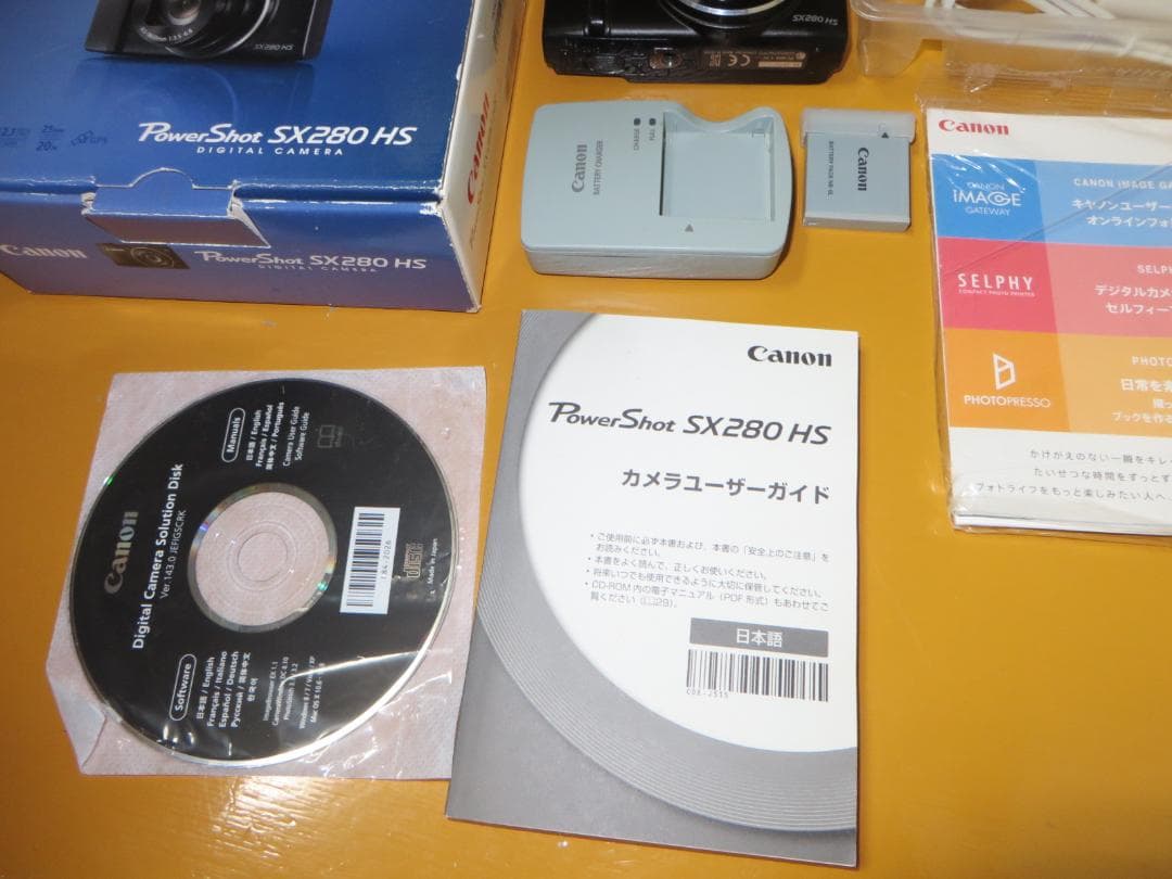 （ジャンク品）Canon PowerShot SX280 HS　一式
