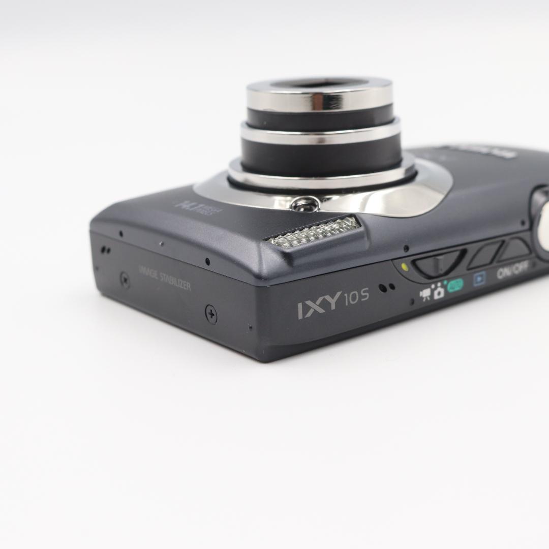 【美品】IXY 10S ブラック Canon キャノン 完動品 希少 イクシー